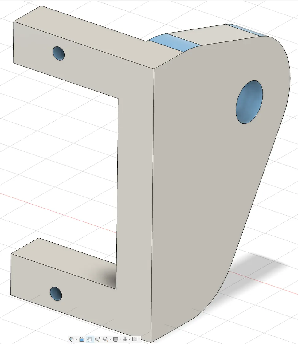 stlToSolid STEP in Fusion 360: clean planes and round holes